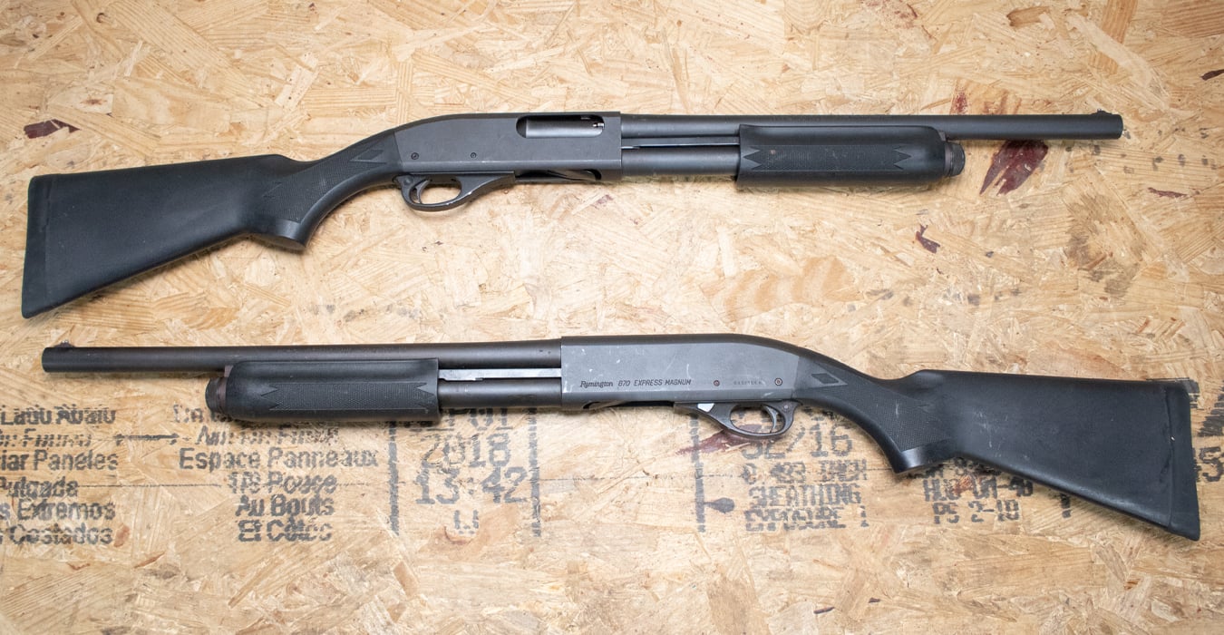 REMINGTON 870 Express Magnum 12 Gauge Police Trade-in Shotguns